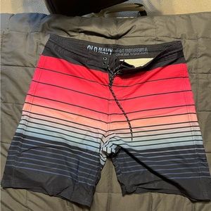 MEN’S SWIM TRUNKS SIZE 34
